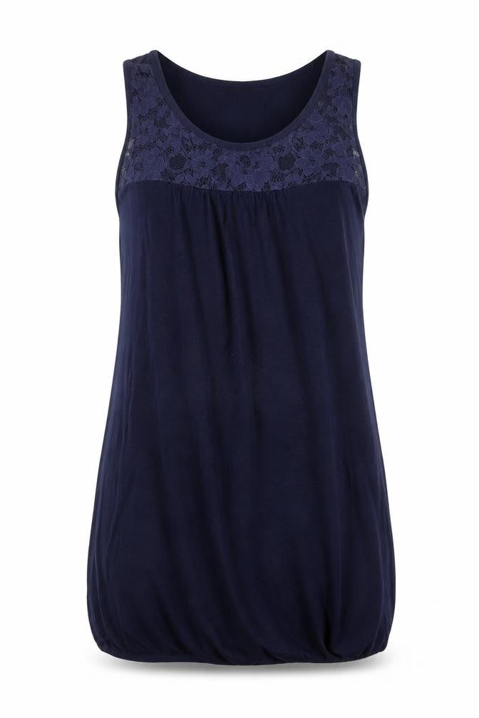 Dorothy Perkins Womens Blue   Basic Tank Size 8