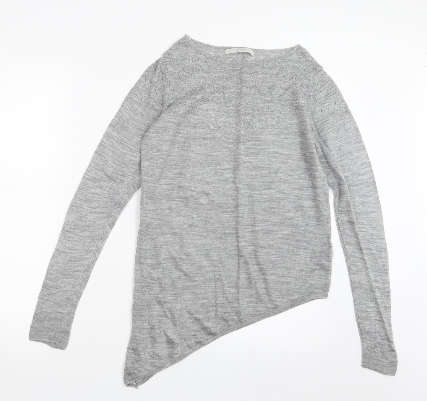 George Womens Grey   Basic T-Shirt Size 8