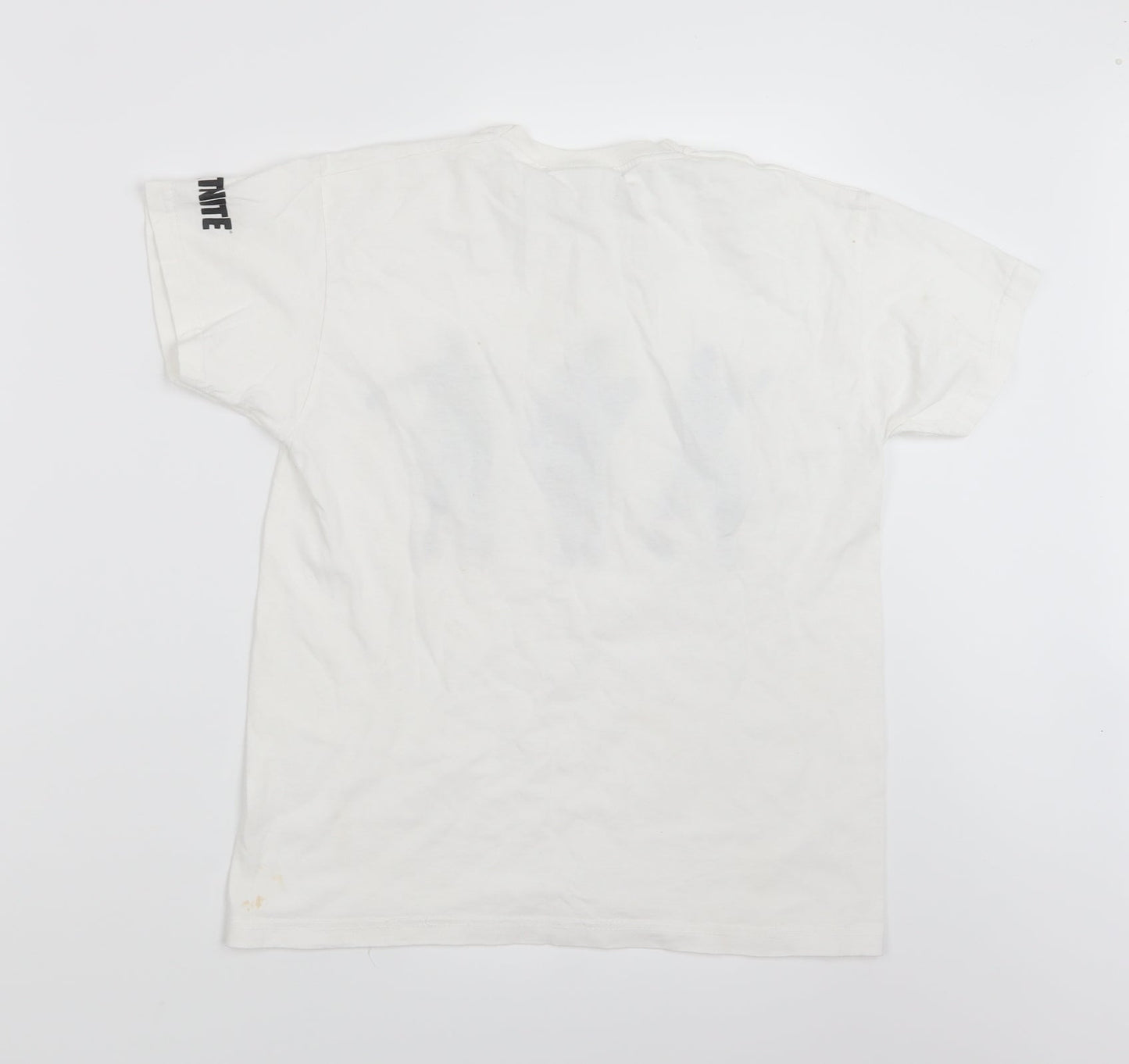 Matalan Womens White   Basic T-Shirt Size M  - Fortnite