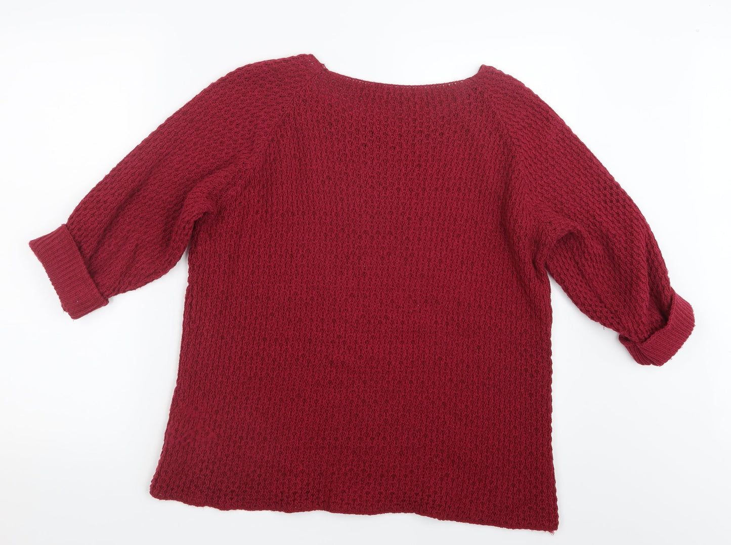 Lakeland Womens Pink  Knit Pullover Jumper Size S