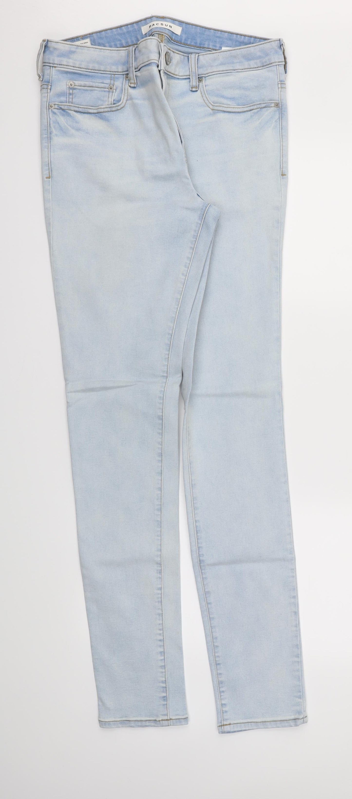 pacsun  Womens Blue   Skinny Jeans Size 32 L34 in