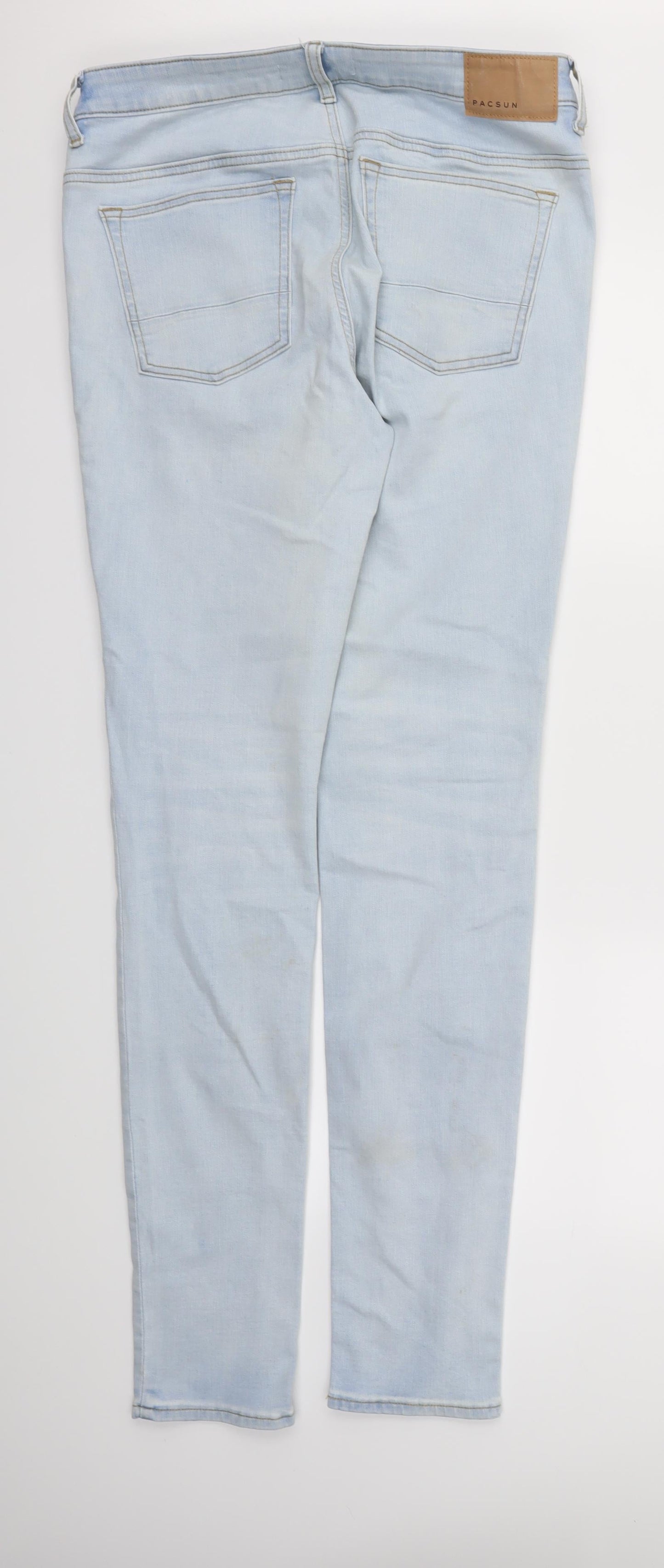 pacsun  Womens Blue   Skinny Jeans Size 32 L34 in