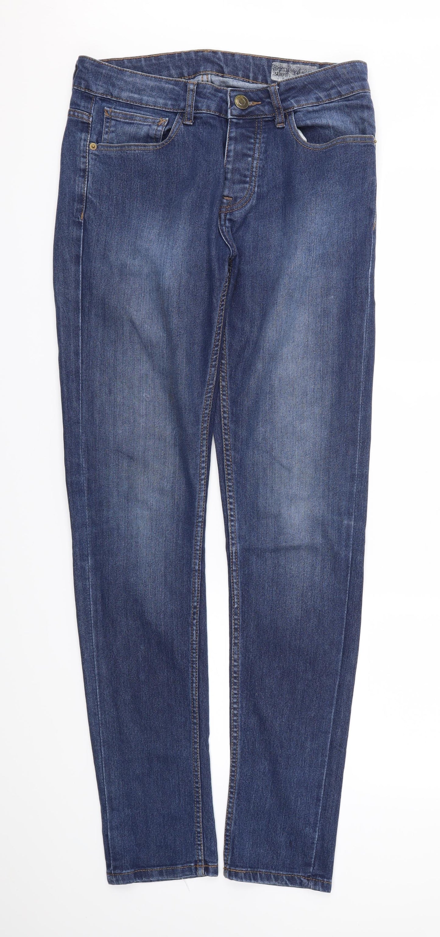 Preworn Womens Blue   Skinny Jeans Size 32 in L33 in