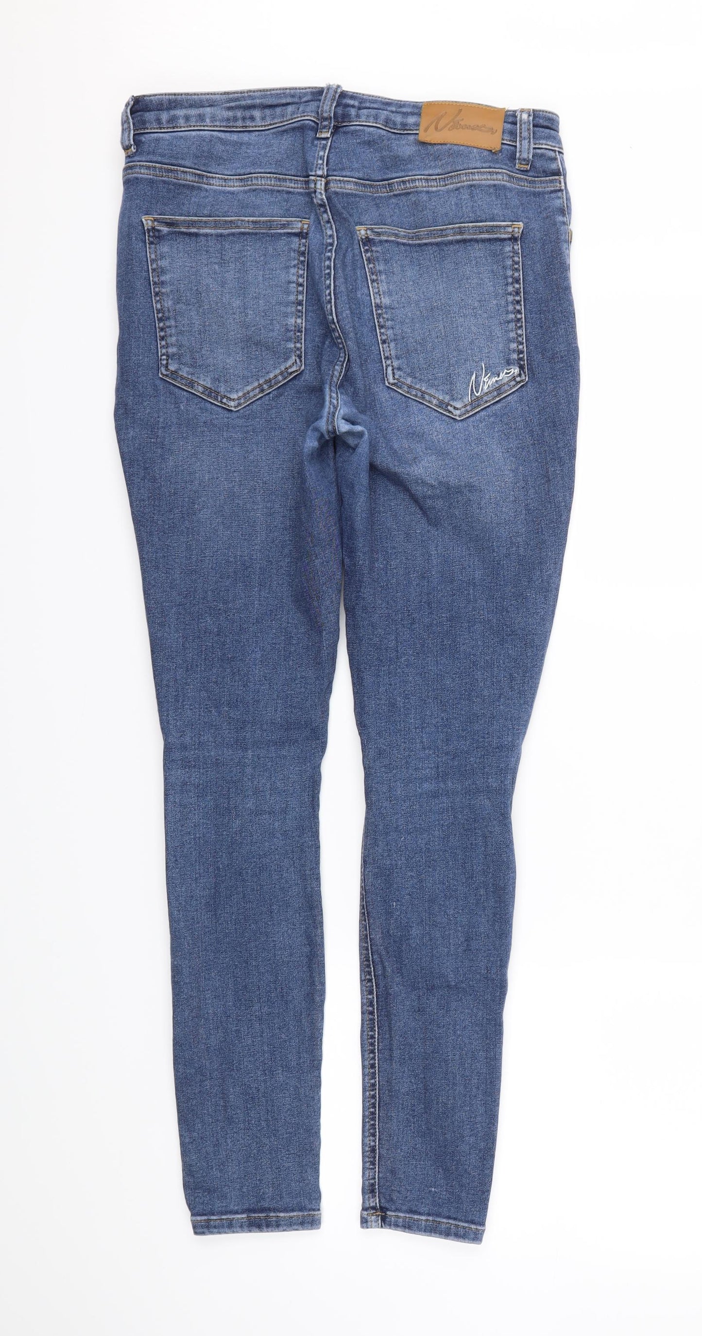 Preworn Womens Blue   Skinny Jeans Size 32 L28 in