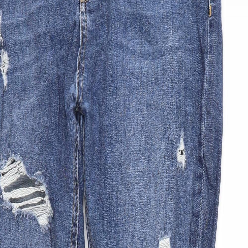 Preworn Womens Blue   Skinny Jeans Size 32 L28 in