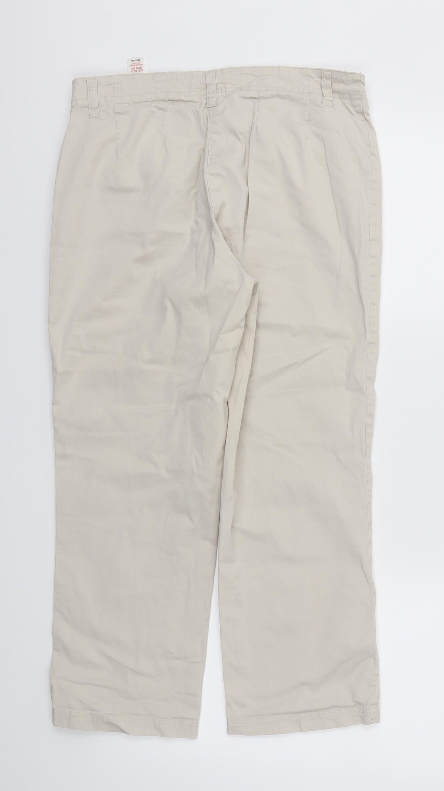 St Bernard Womens Beige   Trousers  Size 12 L23 in