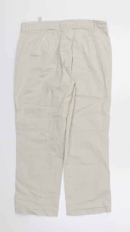 St Bernard Womens Beige   Trousers  Size 12 L23 in