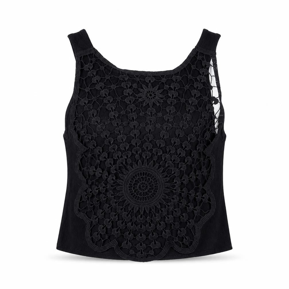 H&M Womens Black   Basic T-Shirt Size 8