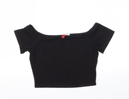 H&M Womens Black   Basic Tank Size S