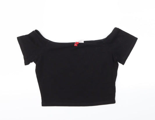 H&M Womens Black   Basic Tank Size S