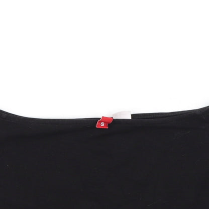 H&M Womens Black   Basic Tank Size S