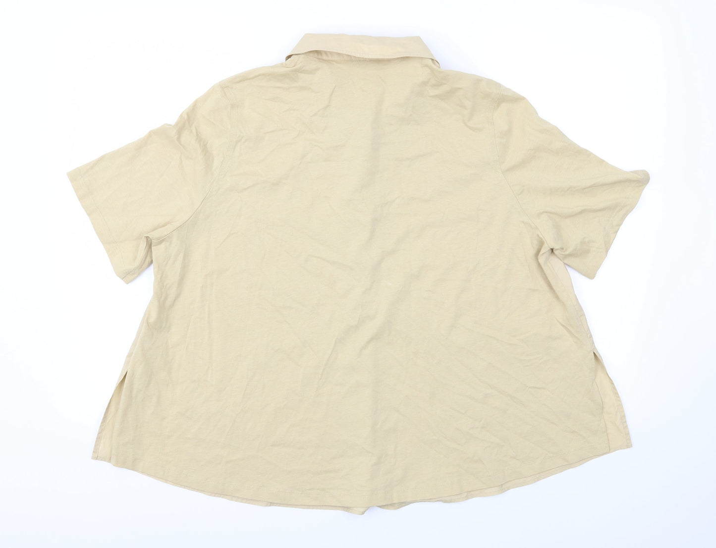 ASOS Womens Beige   Basic T-Shirt Size M