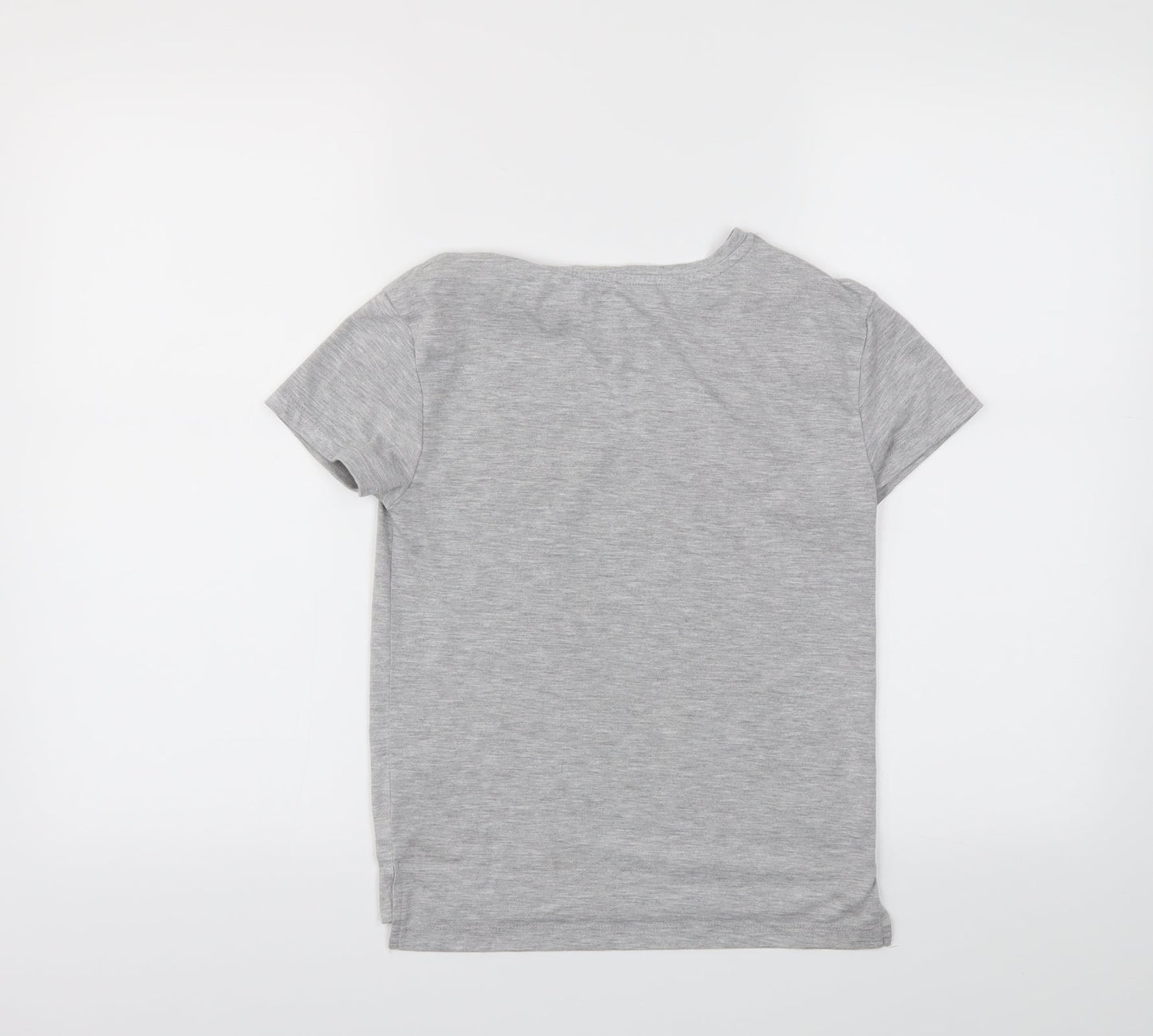 PEP&CO  Girls Grey   Basic T-Shirt Size 9-10 Years