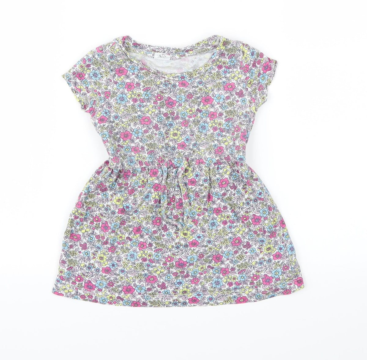 Additional front view of Gap girls’ multicoloured fair isle fit & flare, size 12-18, months