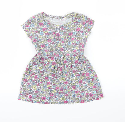 Additional front view of Gap girls’ multicoloured fair isle fit & flare, size 12-18, months