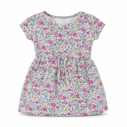 Front view of Gap girls’ multicoloured fair isle fit & flare, size 12-18, months