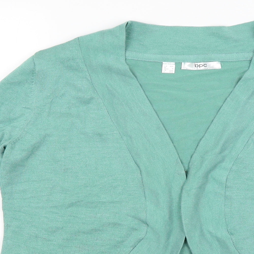 BPC Womens Green   Wrap Jumper Size M
