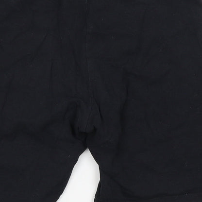 Preloved F&F Boys Black   Compression Shorts Size 11-12 Years - Label