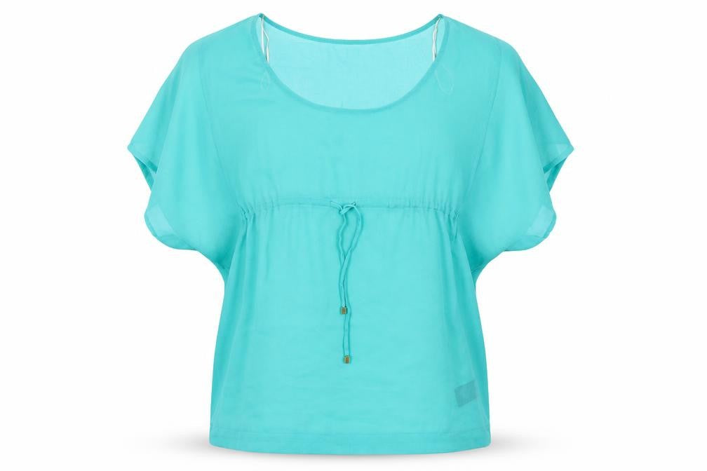 H&M Womens Green   Basic T-Shirt Size 8