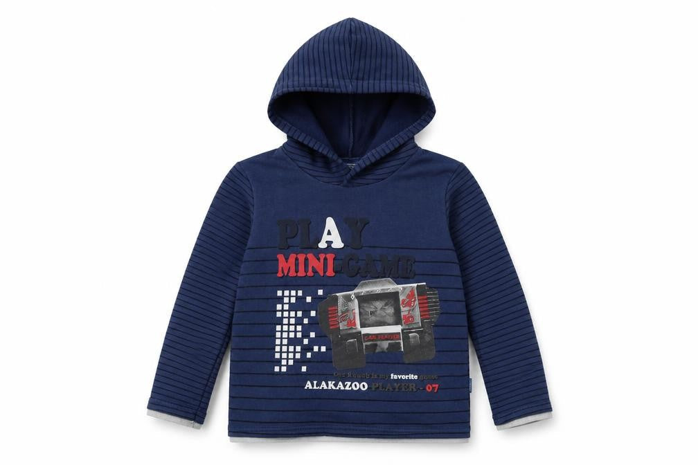 Alakazoo Boys Blue   Pullover Hoodie Size 6 Years  - Gaming