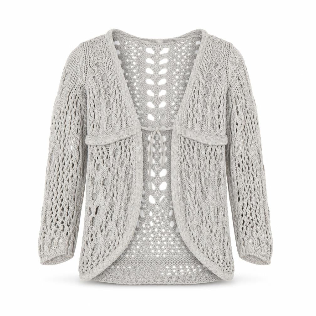 Creamie Girls Grey   Cardigan Jumper Size 5 Years