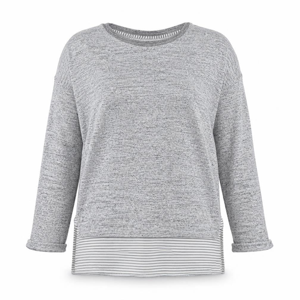 Primark Womens Grey   Basic Blouse Size 8
