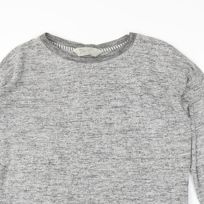 Primark Womens Grey   Basic Blouse Size 8