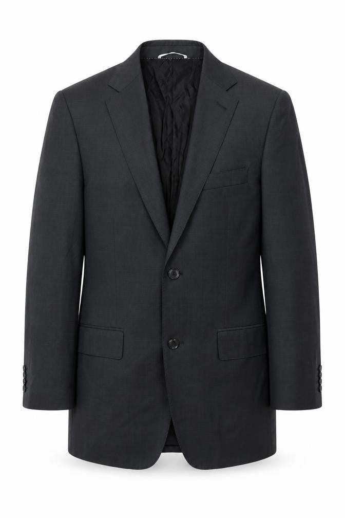 Allen Clark Mens Grey   Jacket Suit Jacket Size 38
