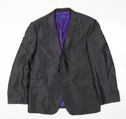 Life & Limb Mens Grey   Jacket Suit Jacket Size 44