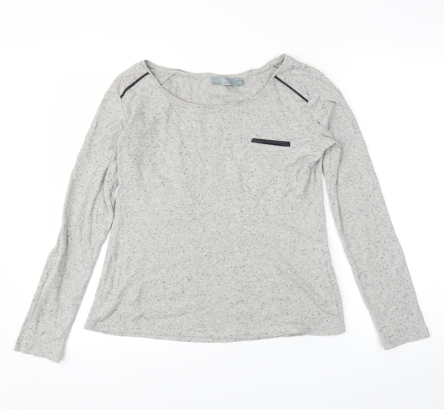 Units Womens Grey   Basic Blouse Size M