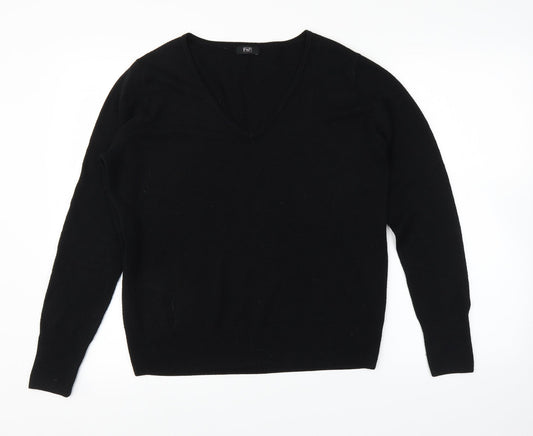 F&F Womens Black   Pullover Jumper Size 14