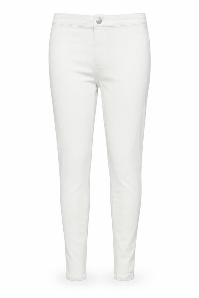 Topshop Womens White  Denim Jegging Jeans Size 28 in L27 in