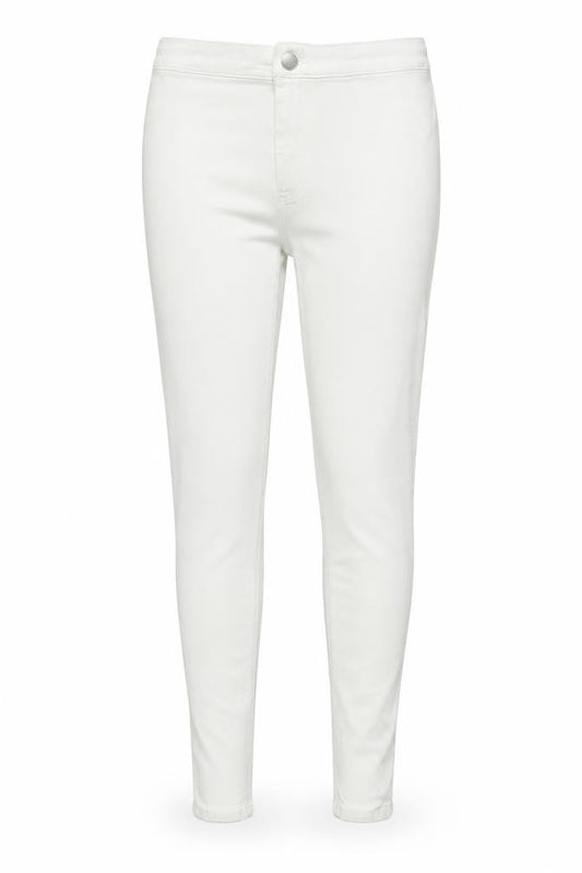 Topshop Womens White  Denim Jegging Jeans Size 28 in L27 in