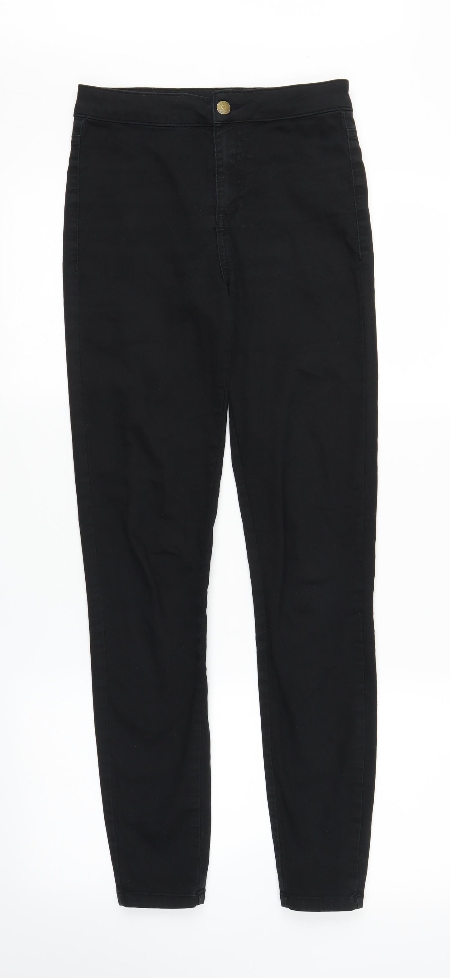 Preworn Womens Black   Skinny Jeans Size S L29 in