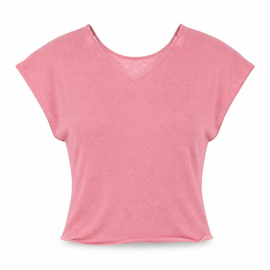 H&M Womens Pink   Wrap Blouse Size M
