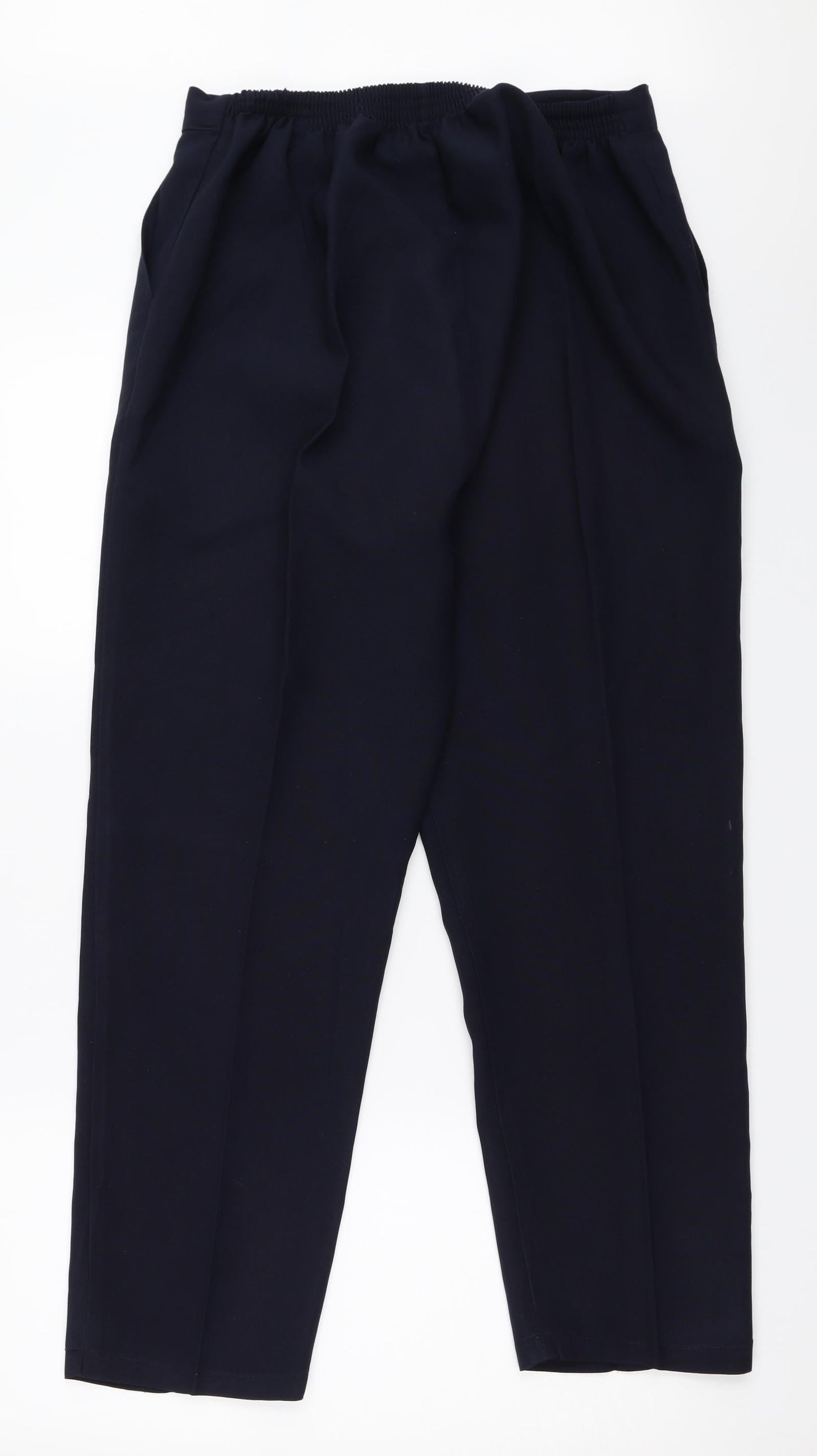 Preworn Womens Blue   Trousers  Size 14 L27 in