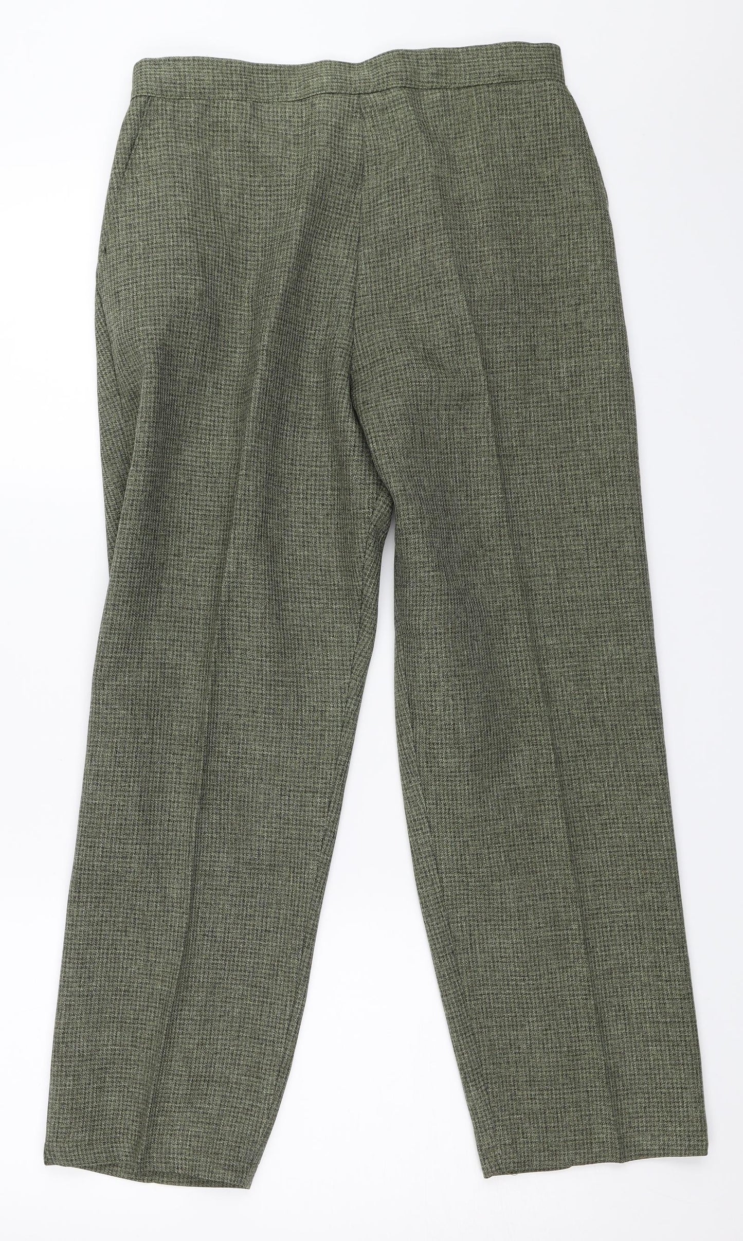 Preworn Womens Green   Trousers  Size 14 L25 in