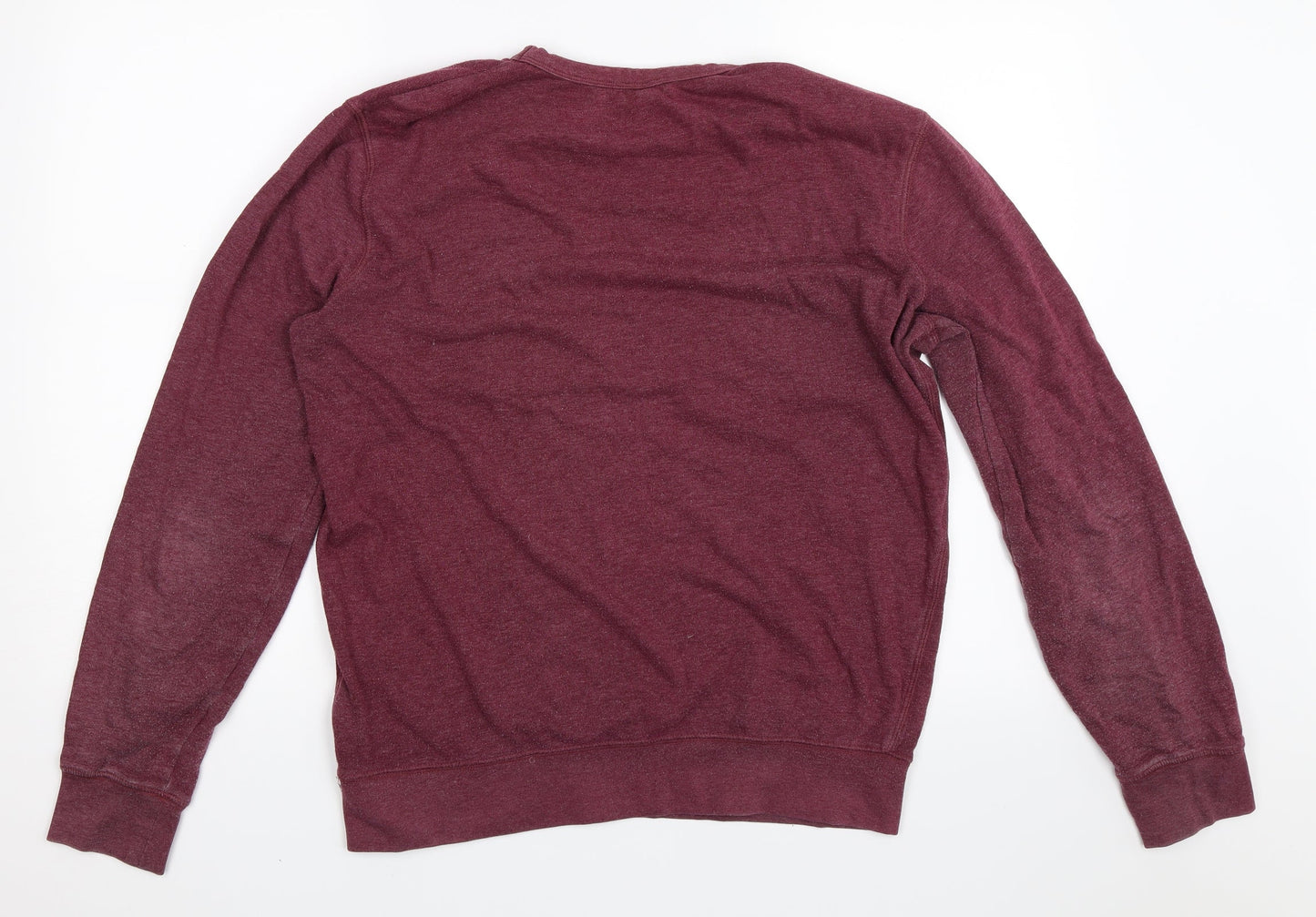 H&M Mens Red   Pullover Sweatshirt Size M