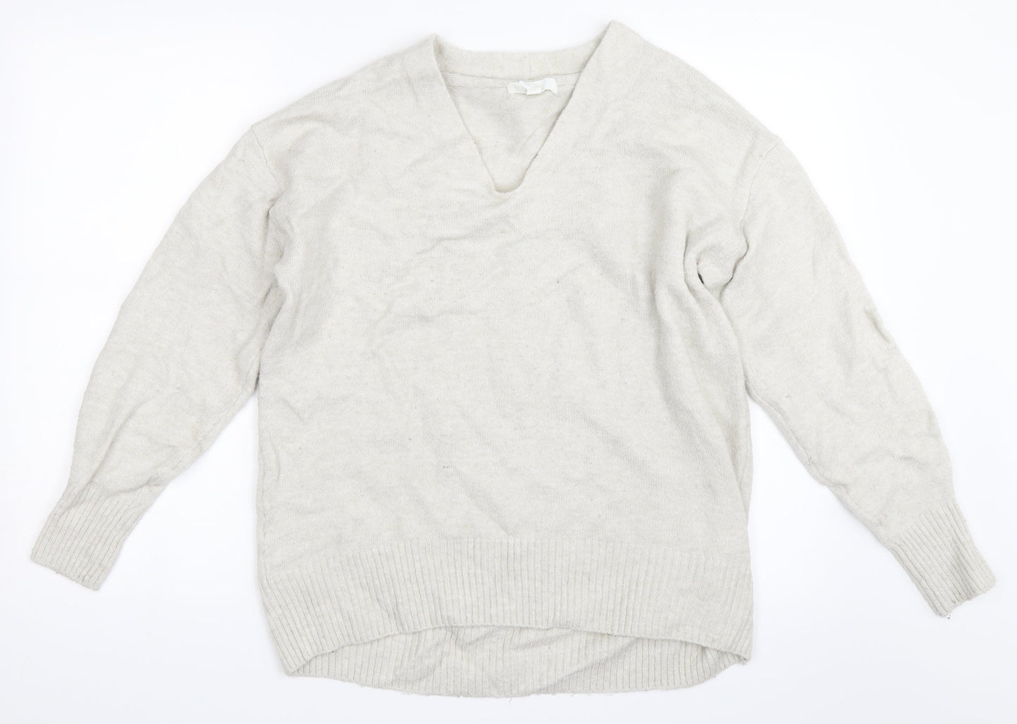 H&M Womens Beige   Pullover Jumper Size S