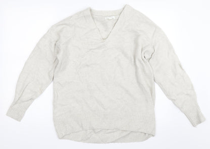 H&M Womens Beige   Pullover Jumper Size S