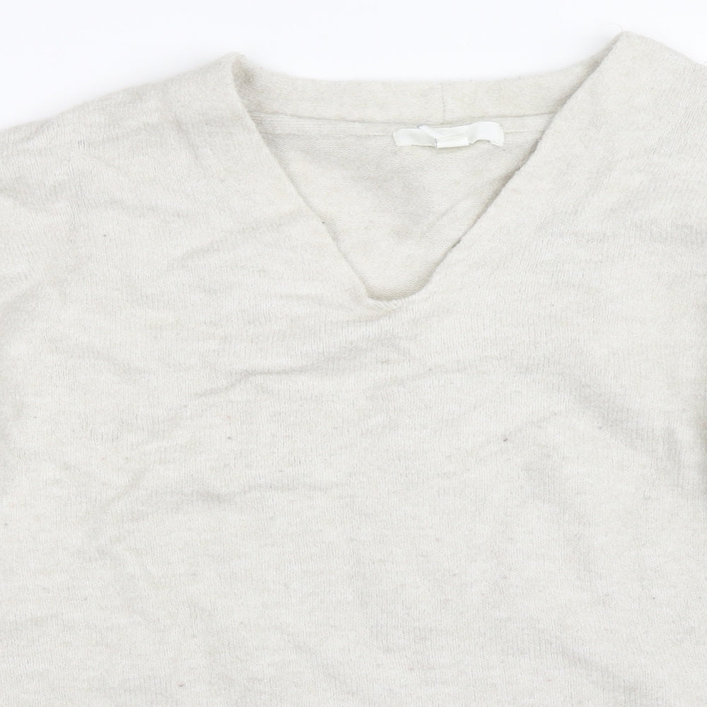 H&M Womens Beige   Pullover Jumper Size S