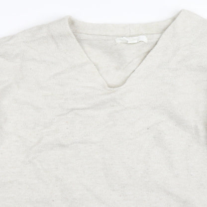 H&M Womens Beige   Pullover Jumper Size S