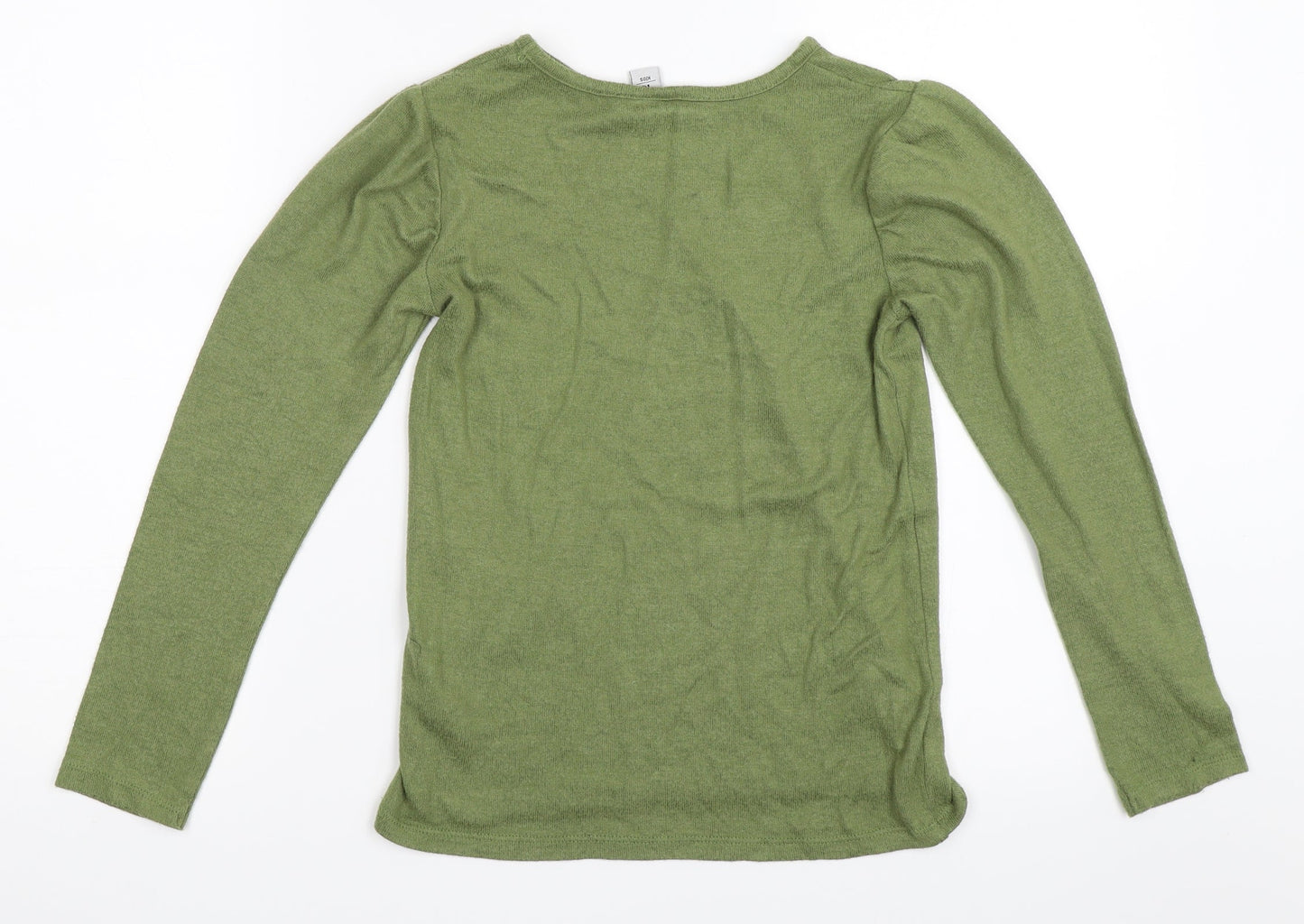 TU Girls Green   Pullover Jumper Size 10 Years