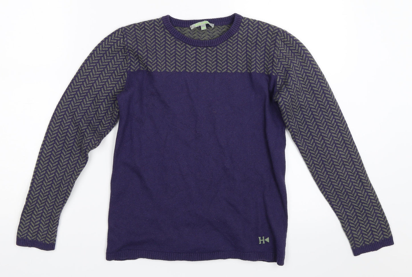 Heach Junior Boys Blue   Pullover Jumper Size 12 Years