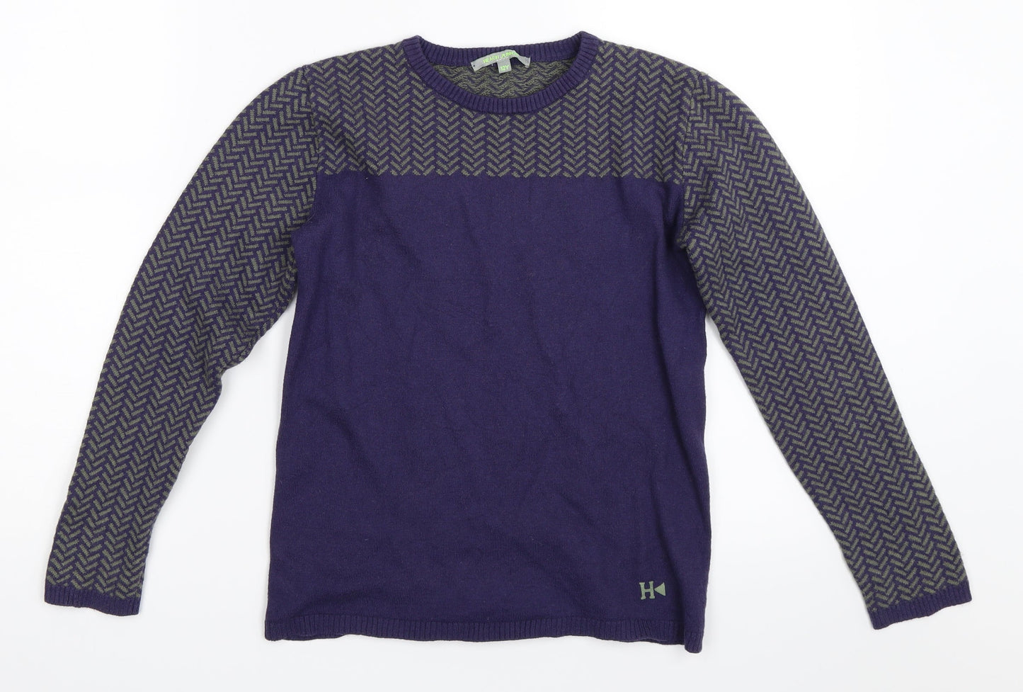 Heach Junior Boys Blue   Pullover Jumper Size 12 Years