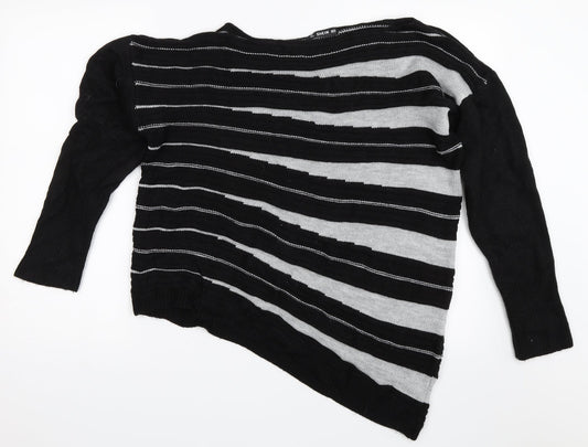 SheIn Womens Black   Pullover Jumper Size M