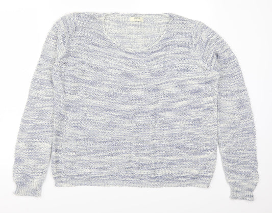 Papaya Womens Blue   Pullover Jumper Size M