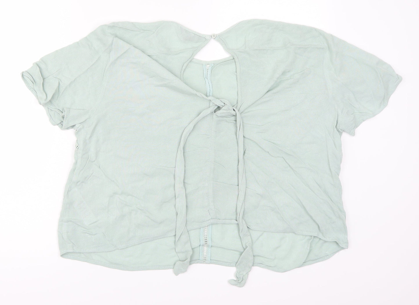 New Look Womens Green   Basic Blouse Size 16