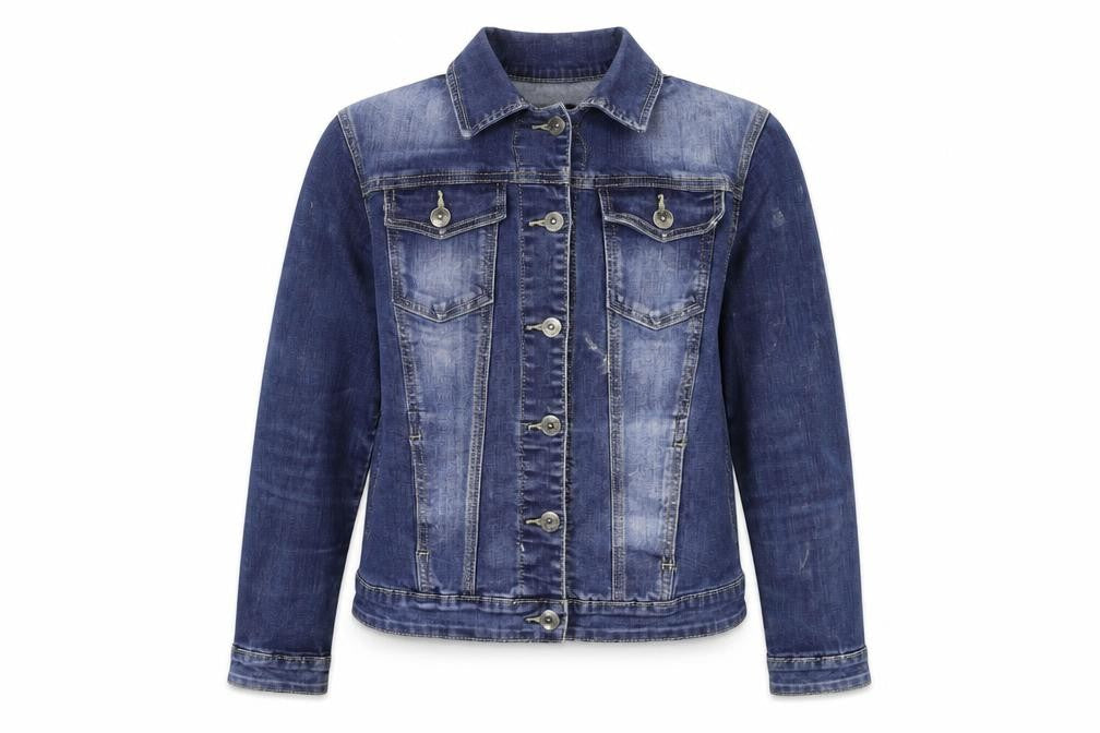 reality Womens Blue  Denim Jacket  Size S