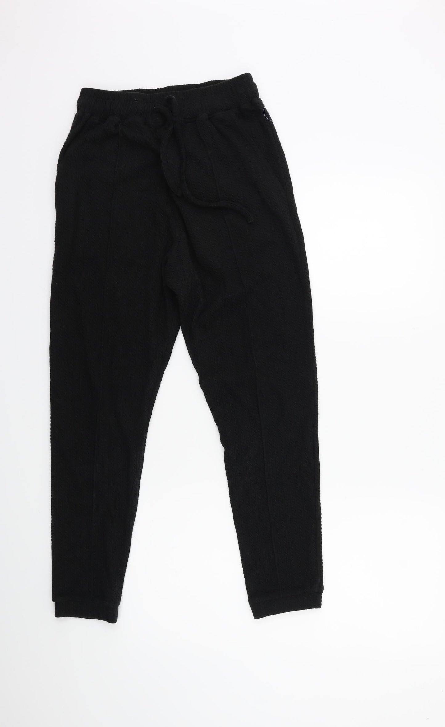 Preworn Womens Black   Sweatpants Trousers Size S L25 in